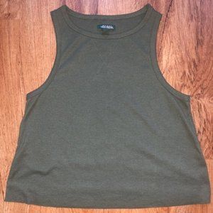 Wild Fable XS olive green crop top